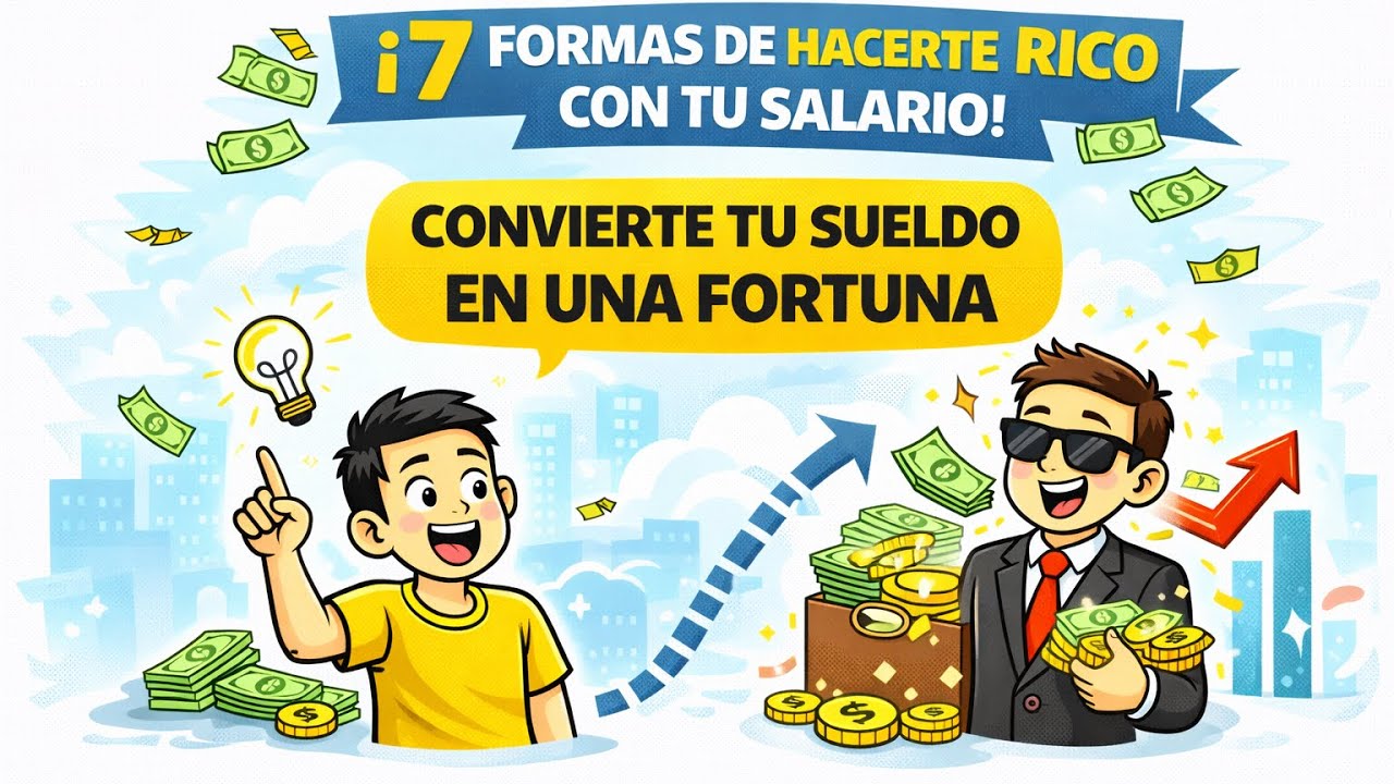 7 FORMAS de hacerte RICO con TU SALARIO