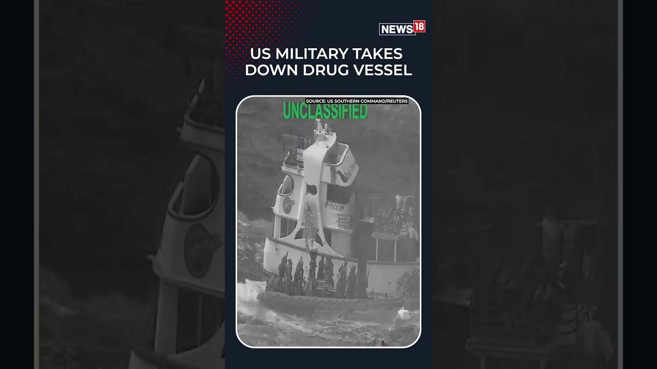 US Military Boards And Destroys Alleged Drug-Smuggling Vessel In Pacific | N18S