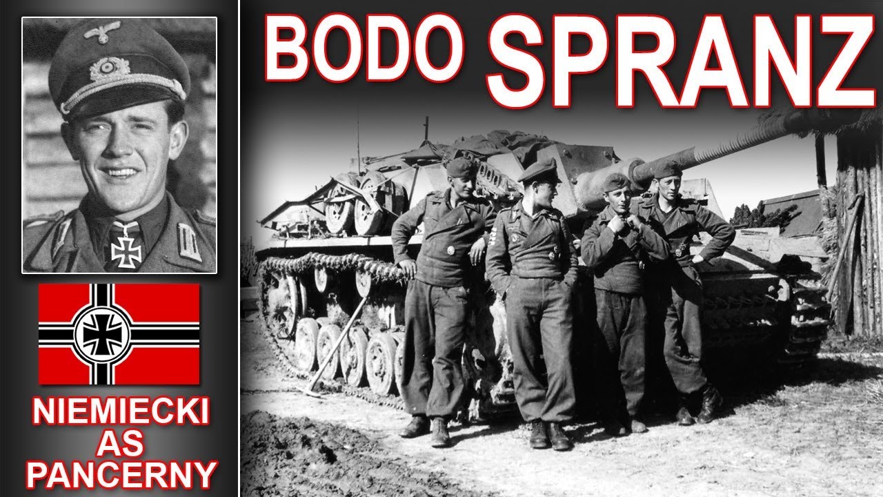 Bodo Spranz - niemiecki as pancerny - historia