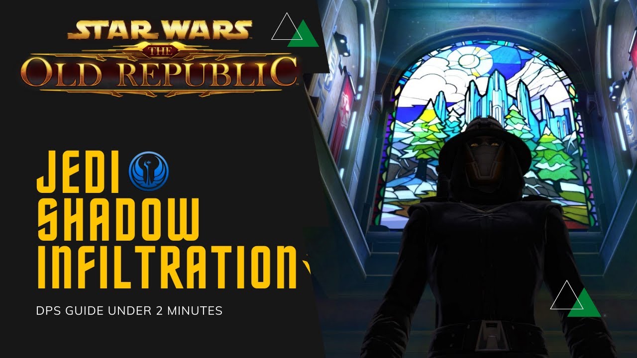SWTOR Jedi Shadow Infiltration DPS Guide - Under 2 Minutes!