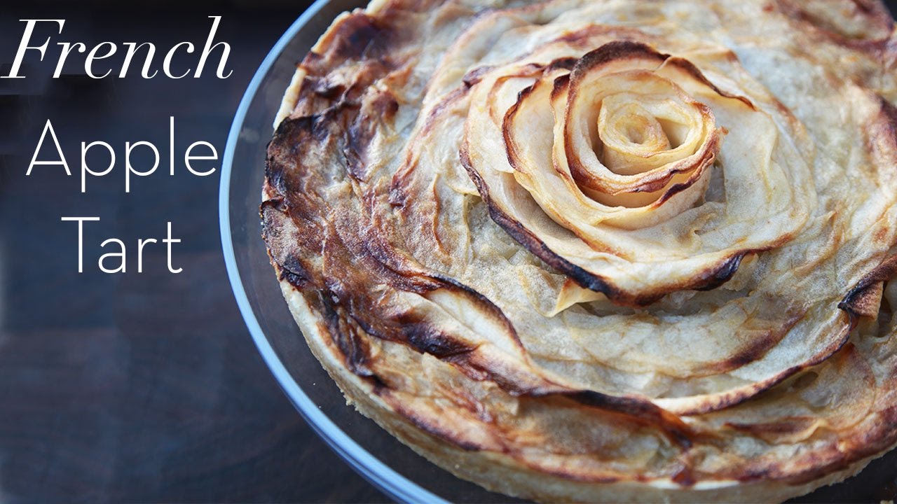 French Apple Tart With Rose Pattern | Food | Theodore Leaf