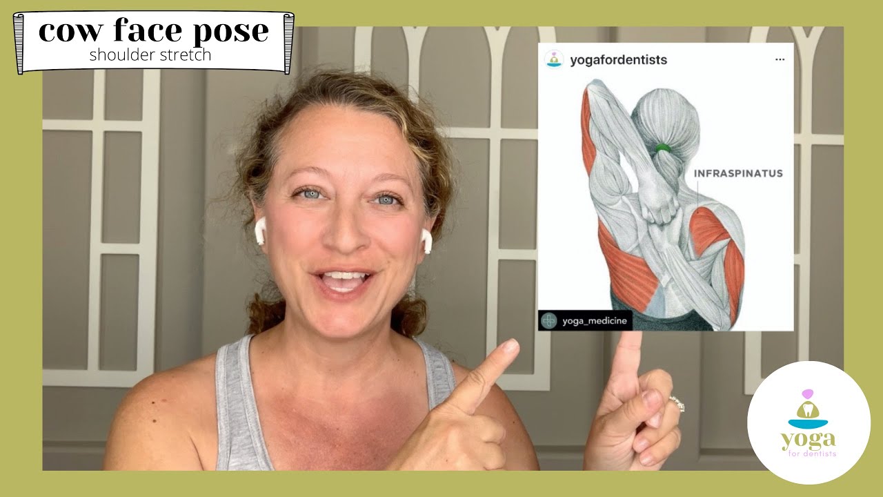 Yoga for Shoulders | Cow Face Pose | Shoulder Stretch | Yoga for Dentists