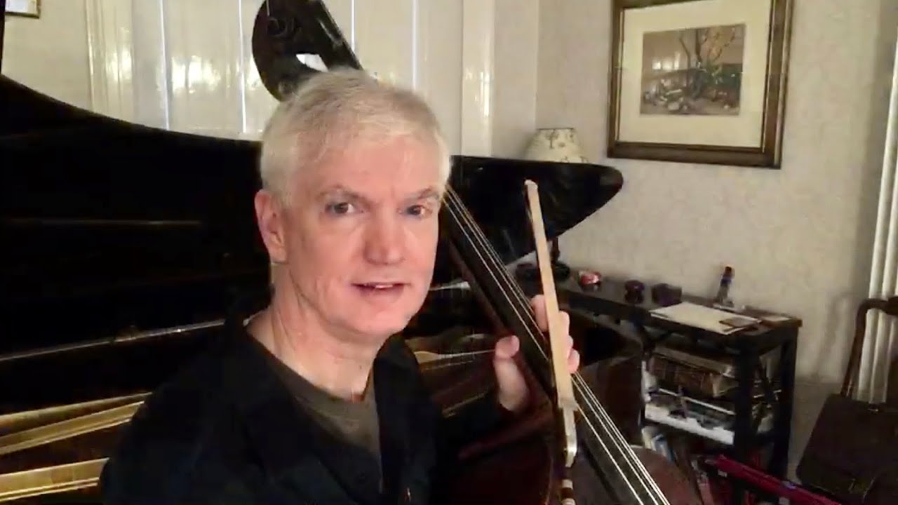 Arpeggios on the double bass (1/3) - Lower positions and harmonics