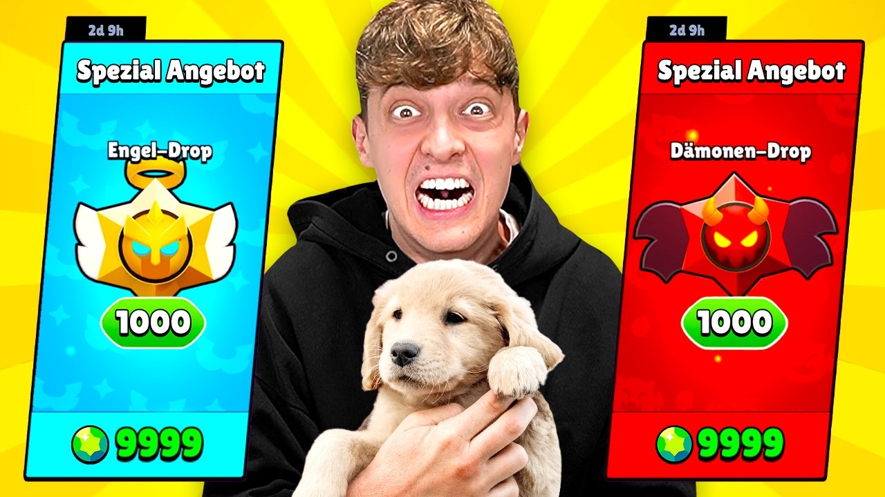HUNDE WELPE entscheidet 1 TAG über MEINEN ACCOUNT in BRAWL STARS!