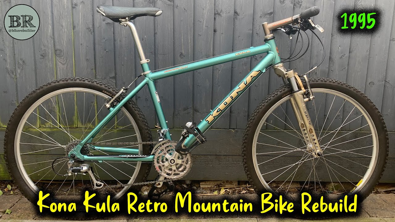Timelapse Mountain Bike Rebuild | KONA Kula 1995