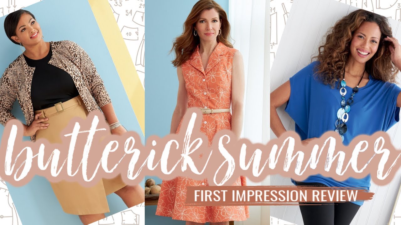 Butterick Summer Collection  |  Sewing Pattern Review
