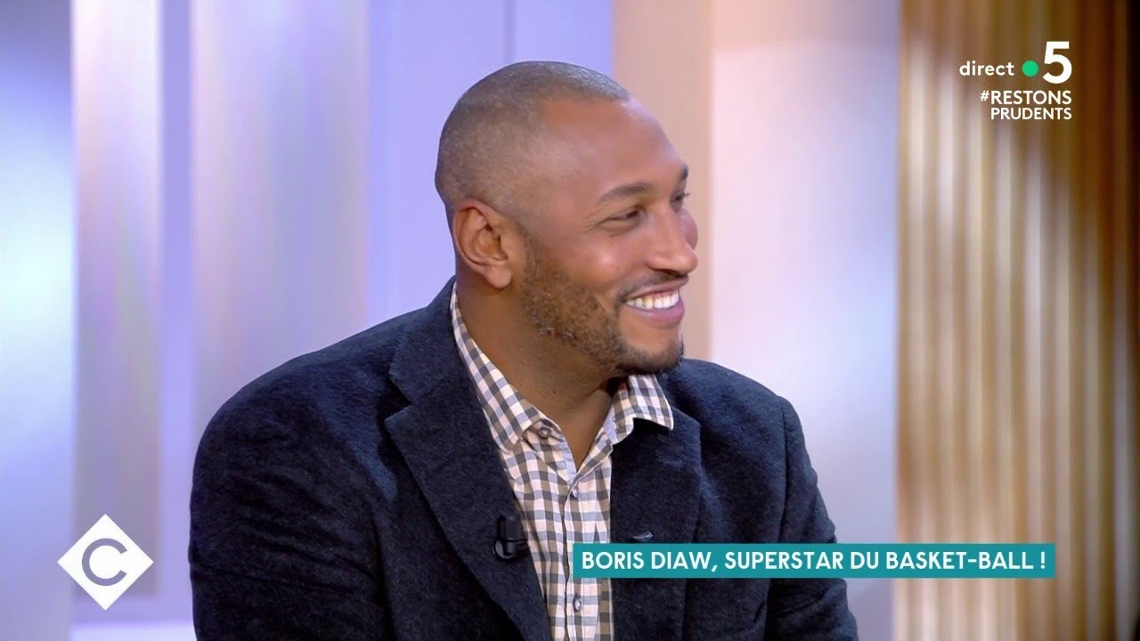 Boris Diaw, superstar du basket-ball ! - C à Vous - 16/11/2020