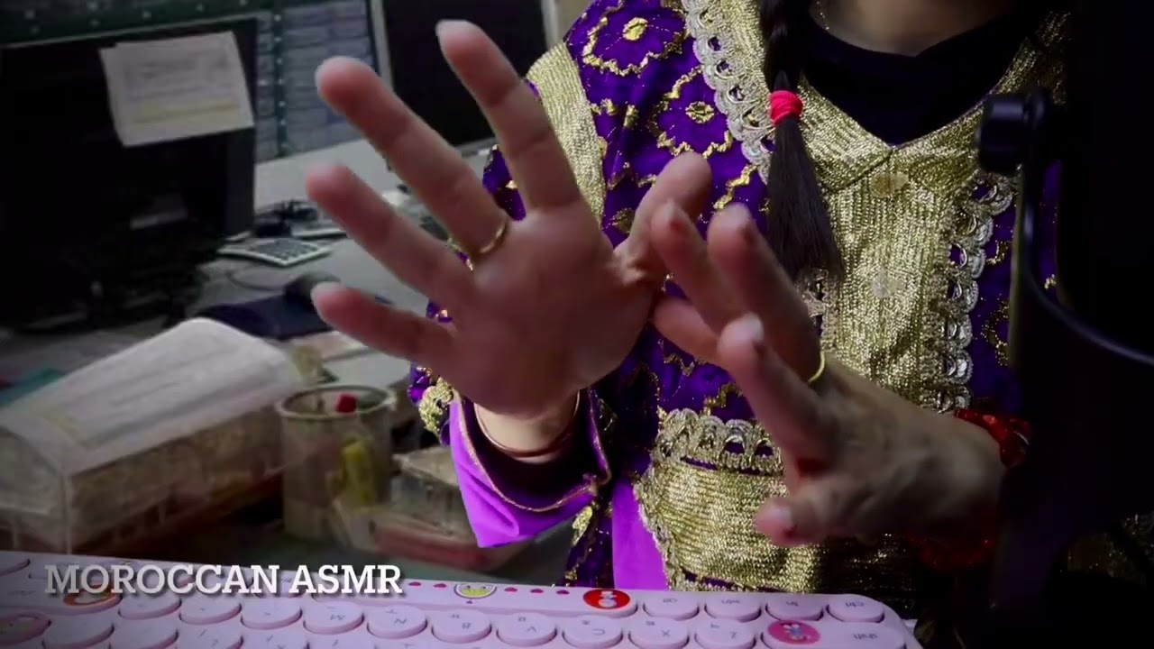 Moroccan ASMR أول مقابلة عمل ليك معايا.. 💻 أصوات كيبورد سريعة وهمس هادئ (Tingles)