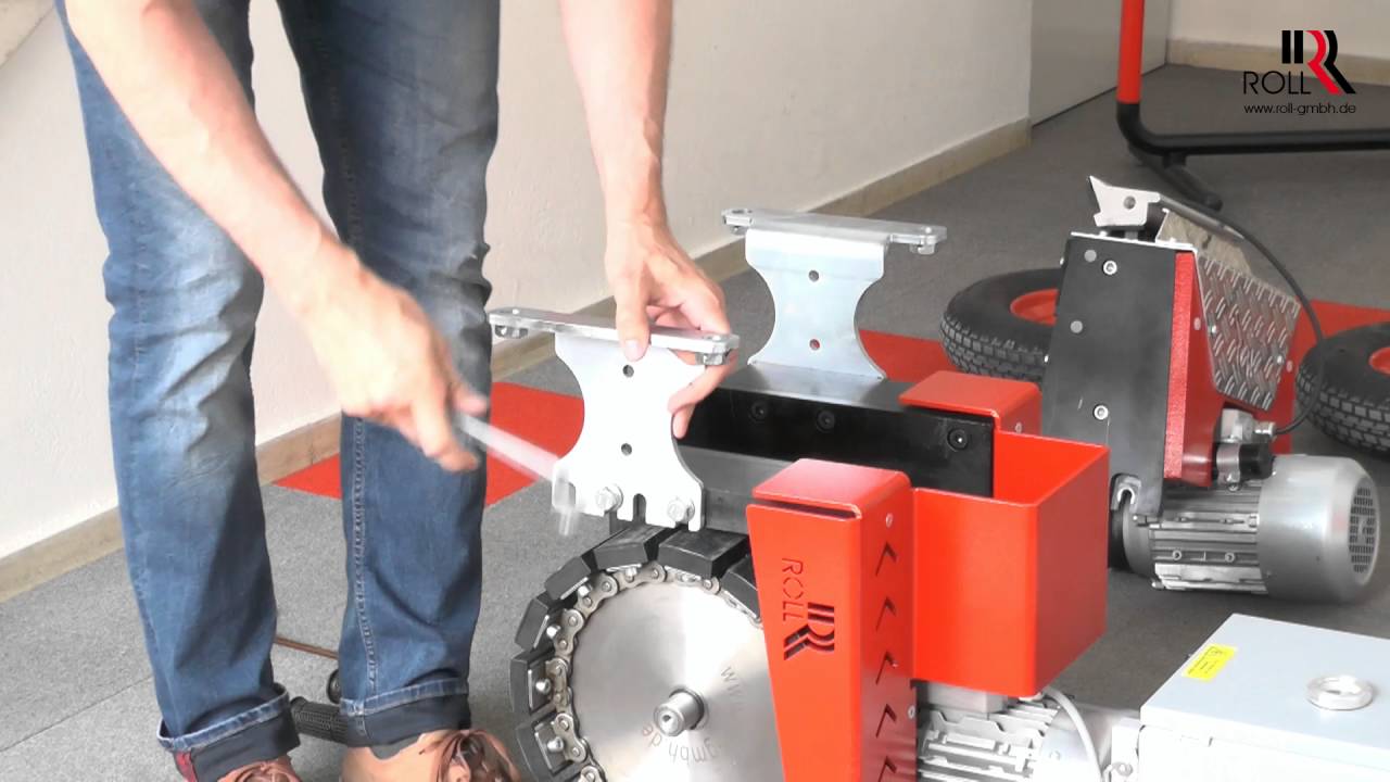 Tragehilfe für den ROLL-STRIPPER RO-2