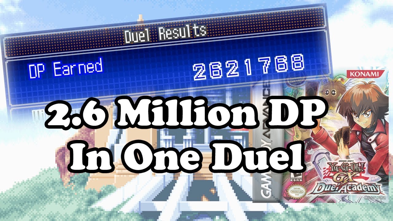 Earn 2.6 Million DP in One Duel  - Yu-Gi-Oh! GX Duel Academy (No Cheats)
