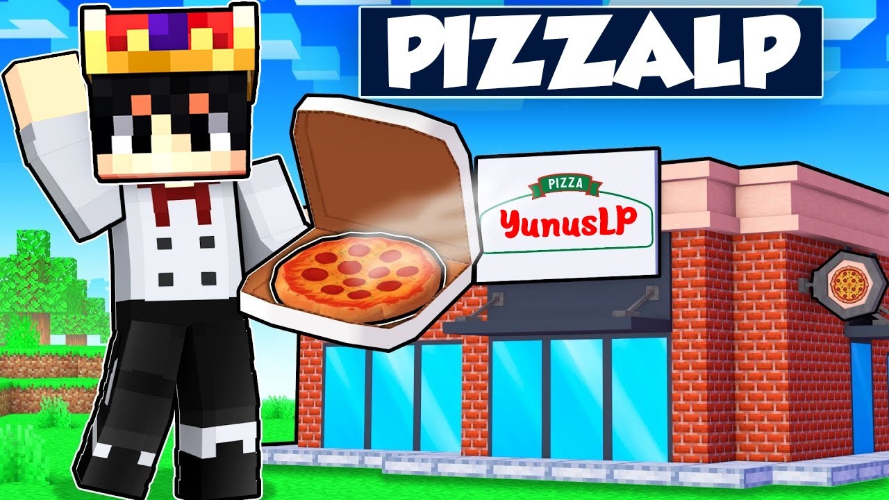 PİZZACI AÇARAK ZENGİN OLDUM! - Minecraft