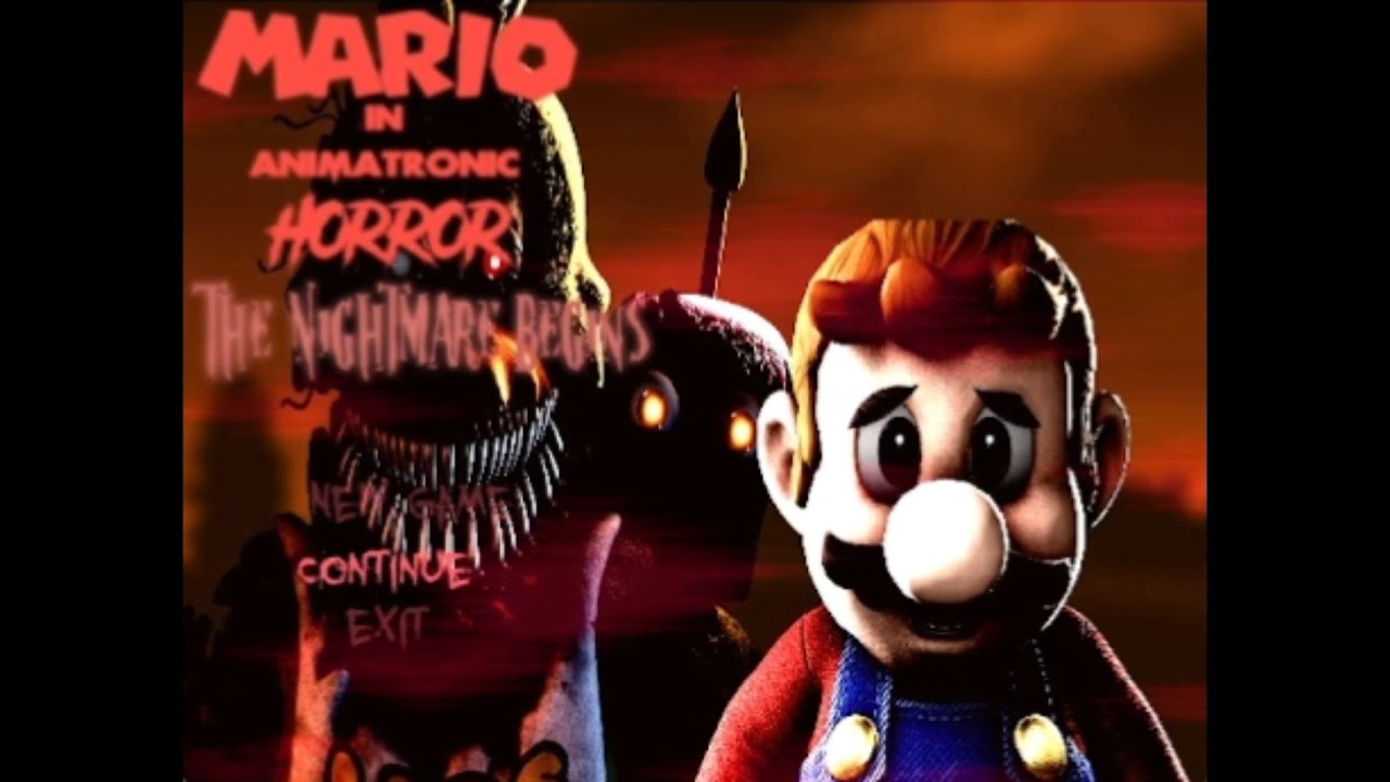 Mario in Animatronic Horror: The Nightmare Begins Part 3