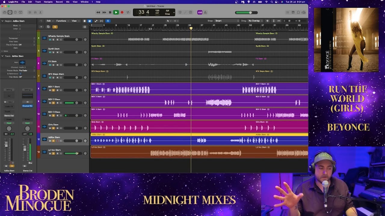 Run The World (Girls) - Beyonce - RAW Multitrack and Stems Reaction