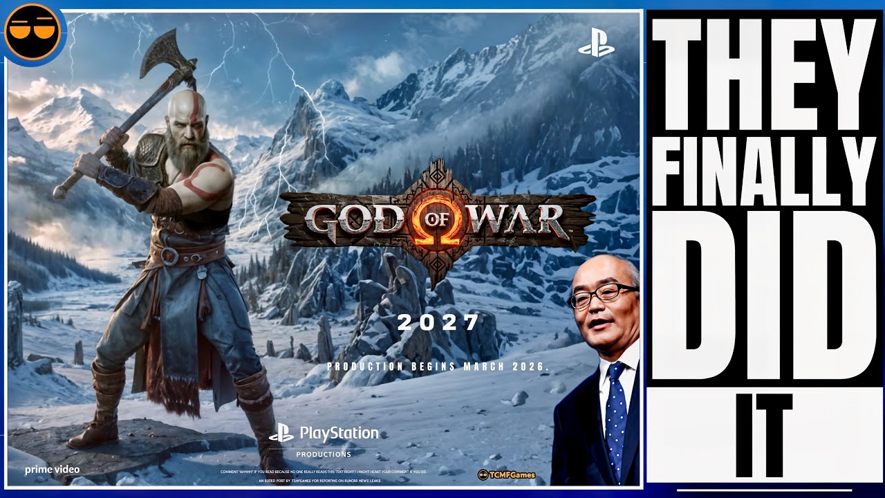 PLAYSTATION 5 - GOD OF WAR 2027 NEWS / NEW MAJOR PSN PS5 CHANGE BY SONY ! / GOD OF WAR PS6 PORTABLE…