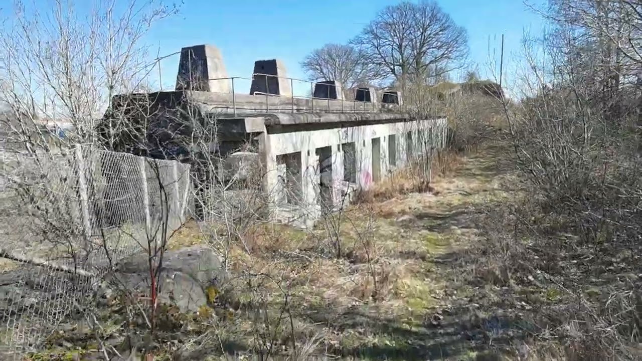 OSCARSVÄRN - gammal försvarsanläggning - KARLSKRONA - 2023-03-28 - Blekinge