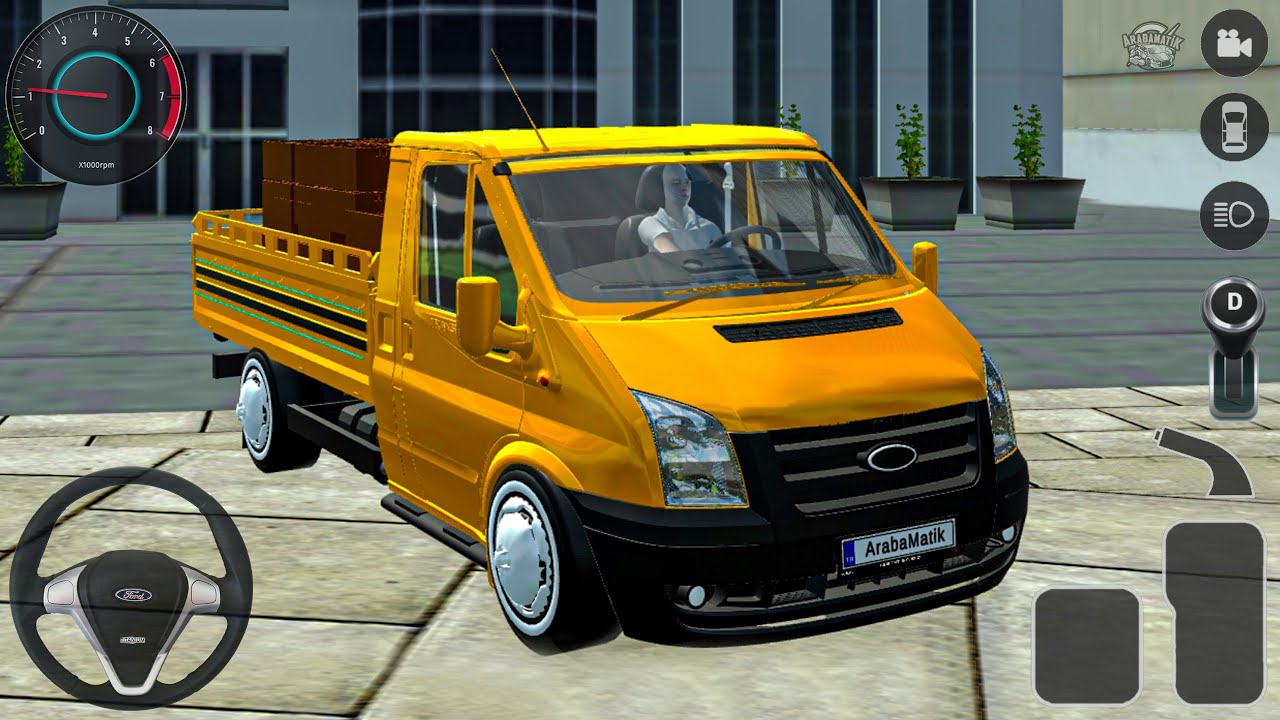 Modifiyeli Ford Transit Sürüş Oyunu - Mae Car Driving #5 - Android GamePlay