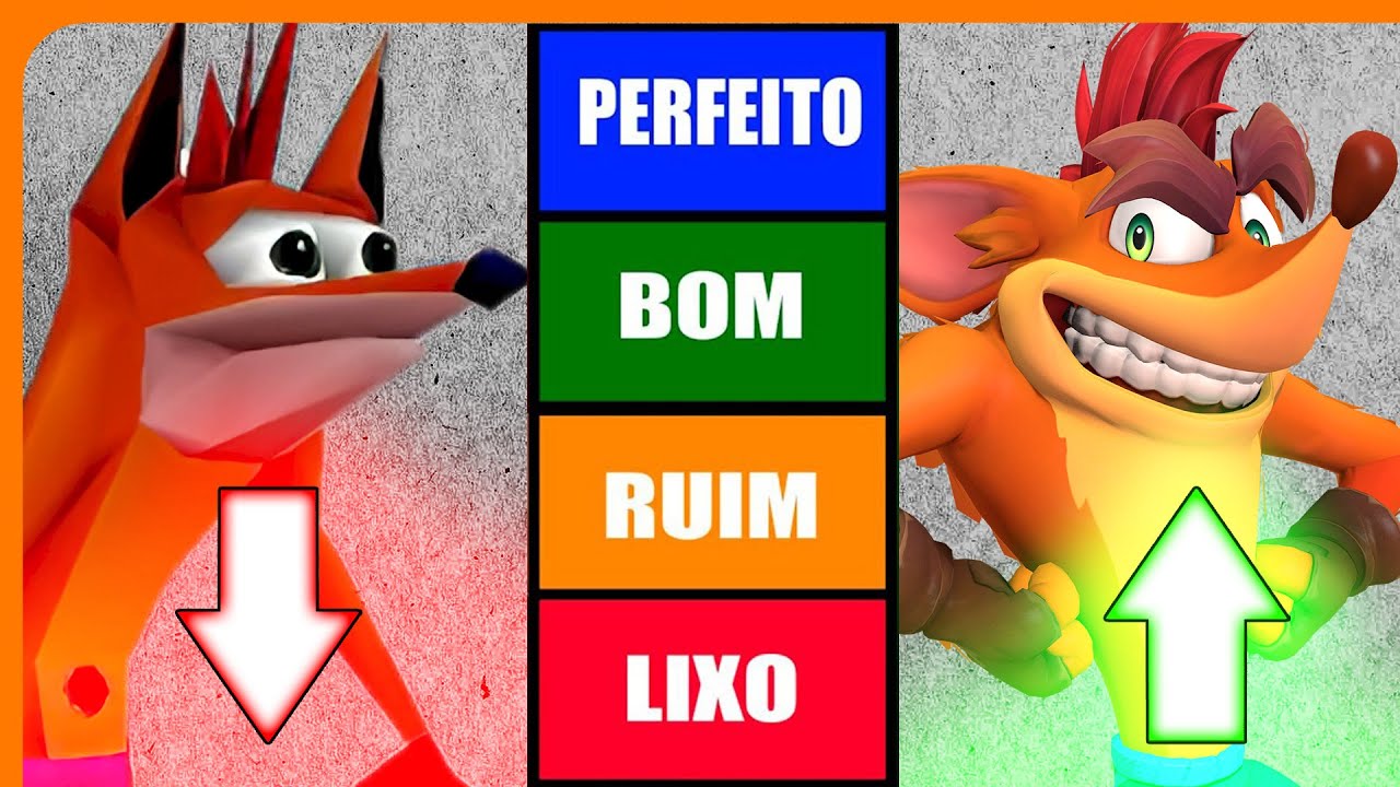 TIER LIST DEFINITIVA de Crash Bandicoot
