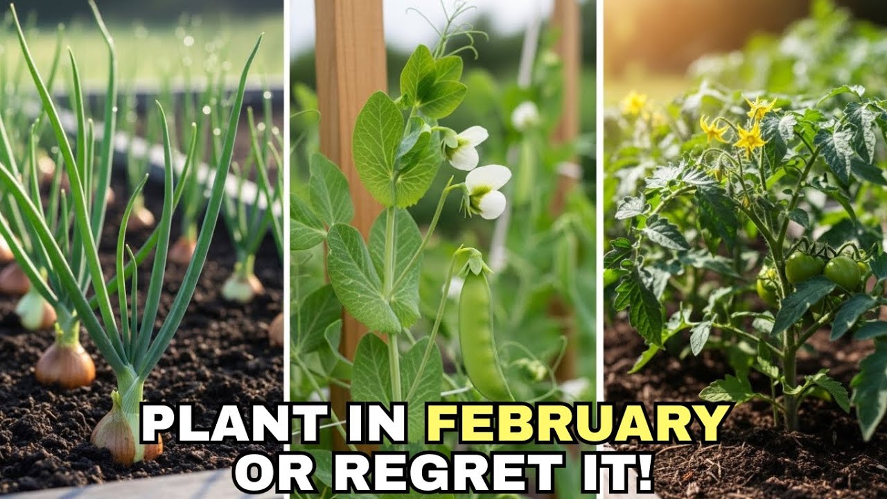25 Crops You MUST Plant in February or You’ll Regret It 