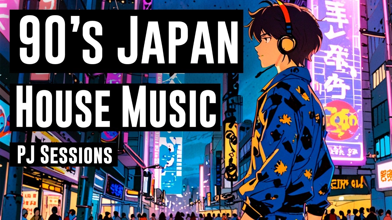 JAPANESE 90's HOUSE CLASSICS | 90's Grooves to Dance | PJ Sessions - HOUSE ON THE HOUSE
