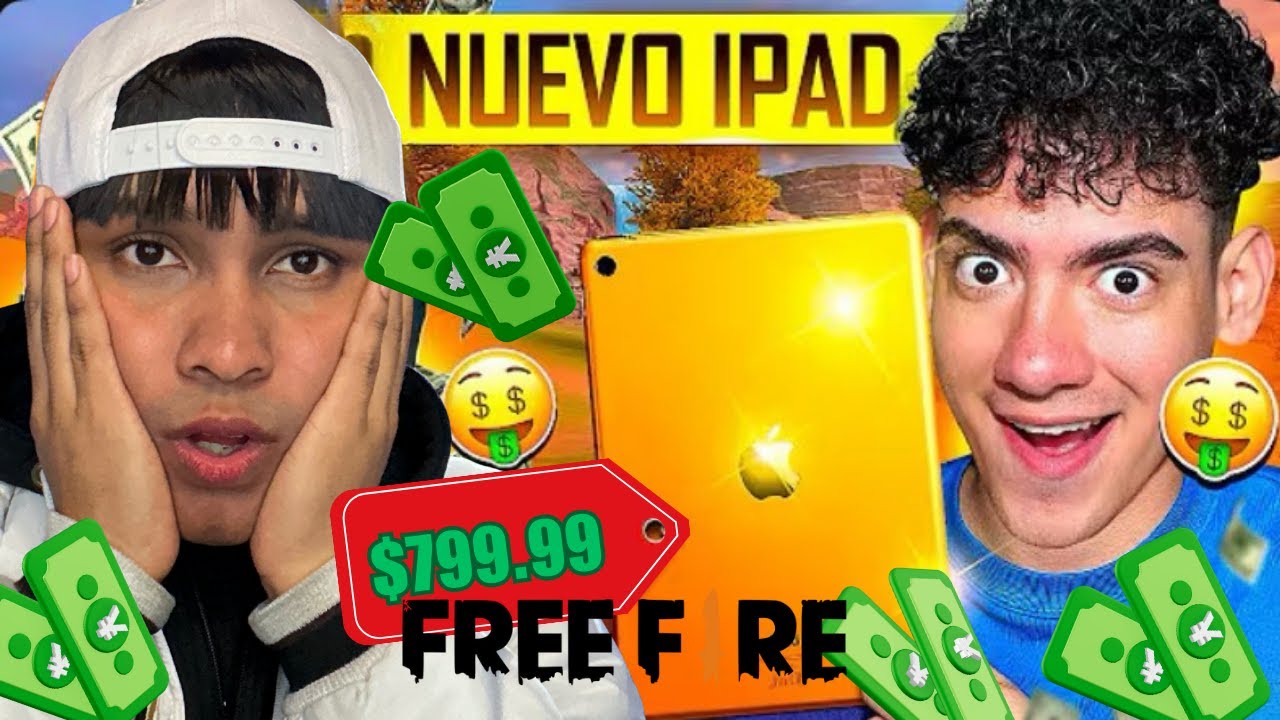 Compré la misma IPAD que usa THE DONATO Y PAN para jugar FREE FIRE y descubrí esto...