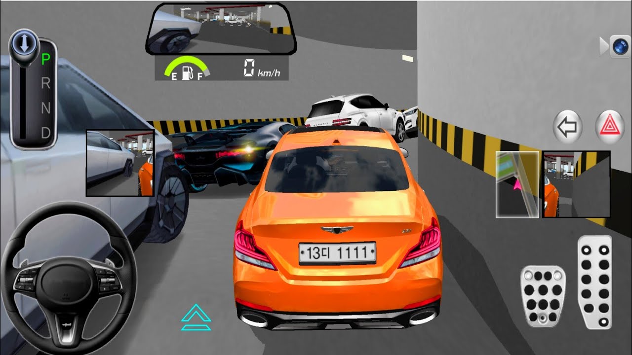 New Mercedes Benz Difficult Stuck parking in Garage | 3D Driving Class | Android Gameplay 