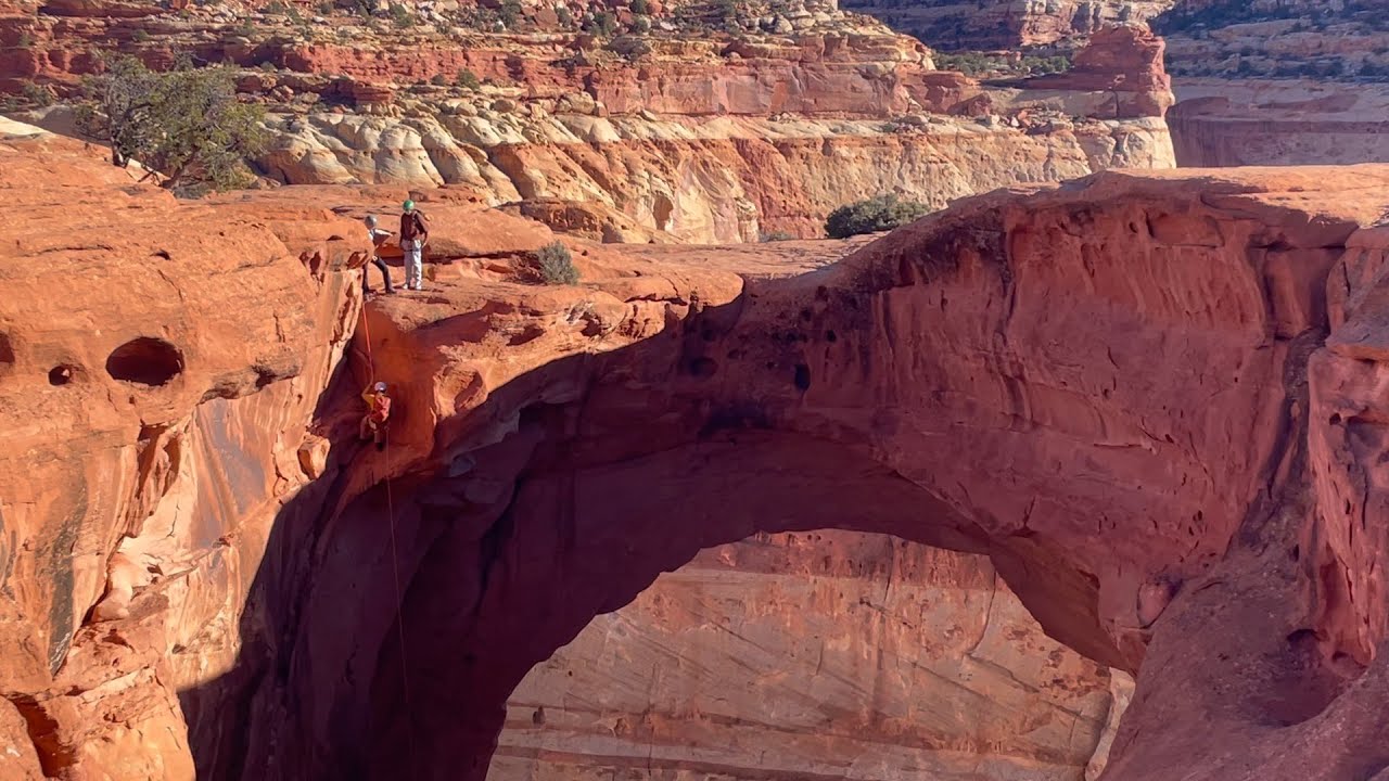 Canyoneering Cassidy Arch With my Siblings