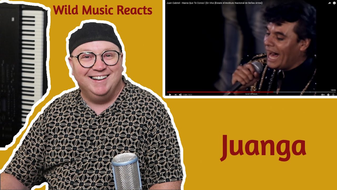 Reaction to Juan Gabriel singing Hasta Que Te Conocí (Until I Met You) live