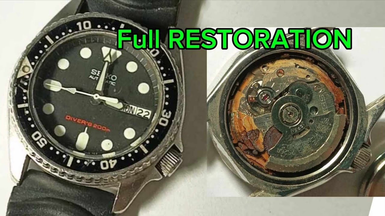 SEIKO DIVERS MEDIUM 7S26-0030 | FULL RESTORATION PART 1