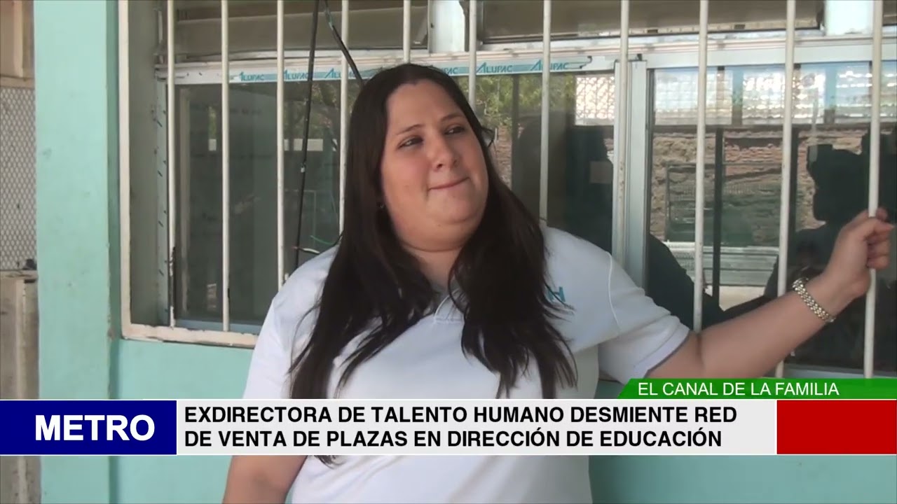 EXDIRECTORA DE TALENTO HUMANO DESMIENTE RED DE VENTA DE PLAZAS EN DIRECCIÓN DE EDUCACIÓN