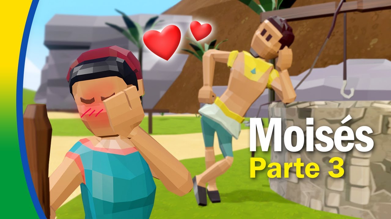 MOIS&Eacute;S Parte 3: Sua esposa Z&iacute;pora 💏 Bibtoons BRA! * Hist&oacute;rias B&iacute;blicas Animadas em Portugu&ecirc;s