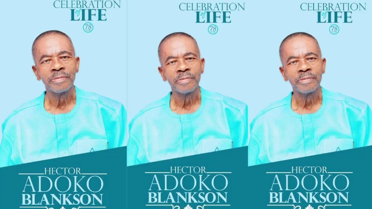 WATCH LIVE NOW: 🔴 MEMORIAL SERVICE OF THE LATE HECTOR ADOKO BLANKSON (31-01-26)