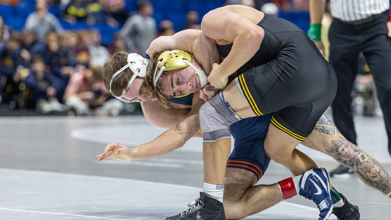 Lucas Byrd, Illinois vs Drake Ayala, Iowa | 2025 National Duals Invitational