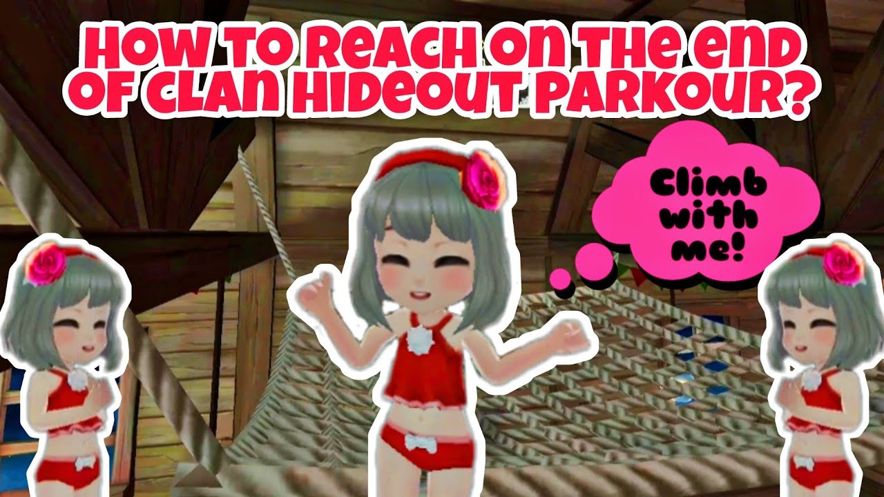 Tutorial to reach till the end of clan hideout parkour!🤩 Granny's House Online