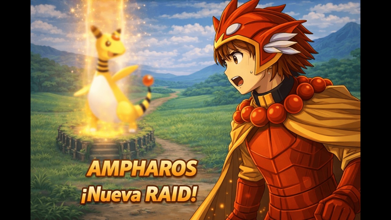 ⛩️🏮 ¡RAID DE AMPHAROS! 🏮⛩️ 3/12 👉🏻 ¡Evento de Año Nuevo Lunar 2026! 🐴 POKEMMO 🎮