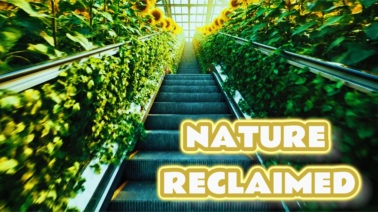 Nature took over 🌿🏢  | Liminal Space