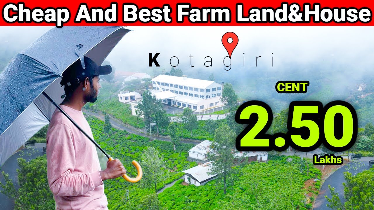 Wow😍Beautiful Farm Land for sale in Ooty Kothagiri🔥 amazing view point✈️ 🔥Business idea#farmland