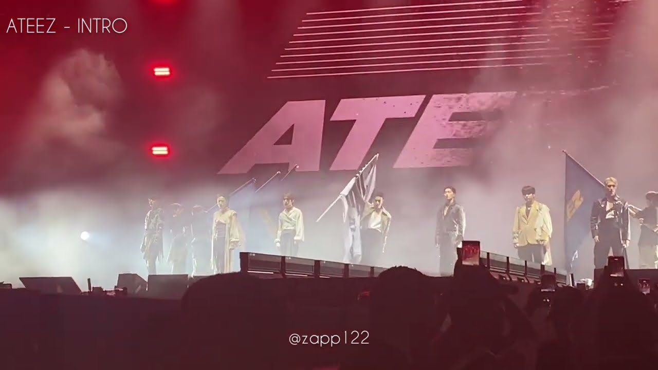 240623 ATEEZ - Compilation of fancams at Mawazine 🇲🇦