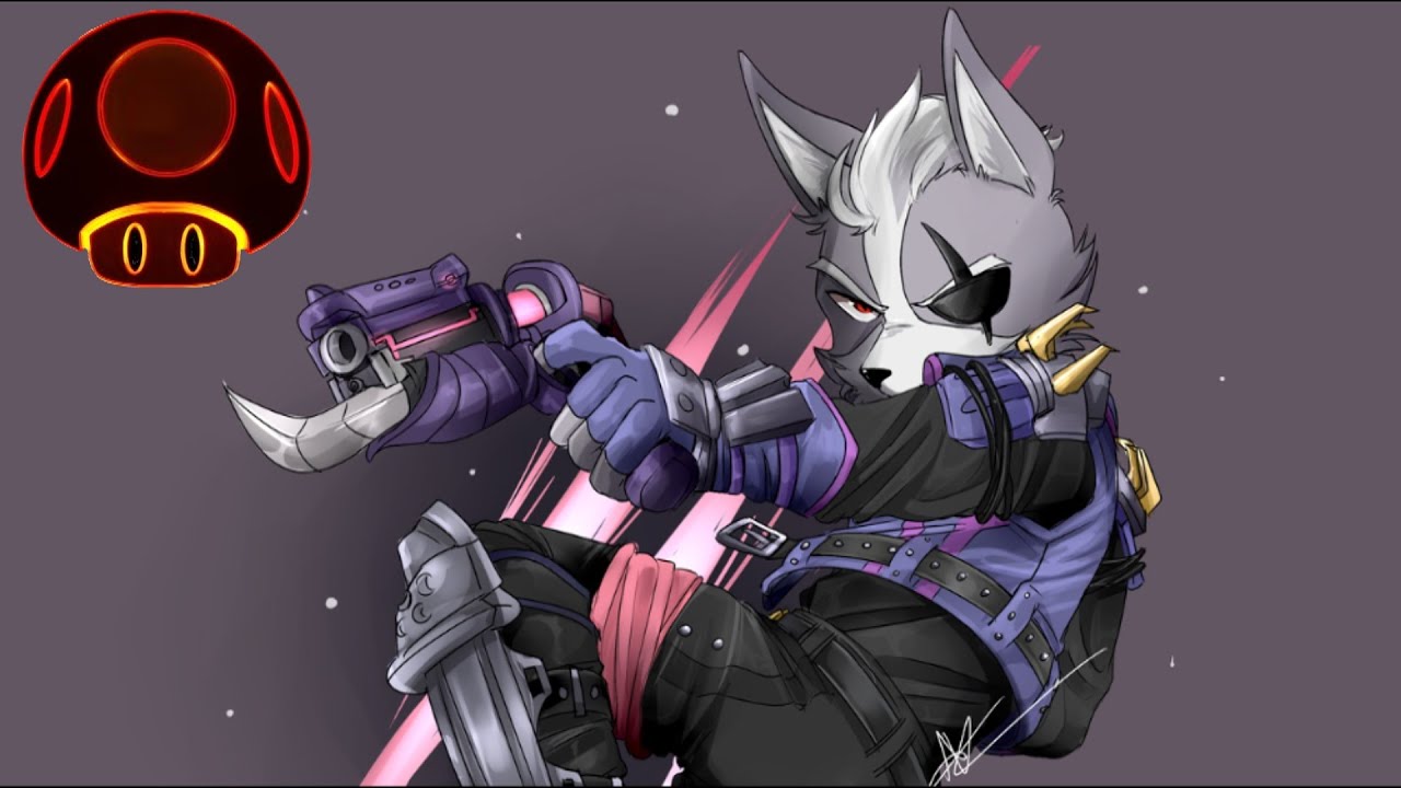 The Silver Space Wolf - A Wolf Montage (Smash Ultimate)