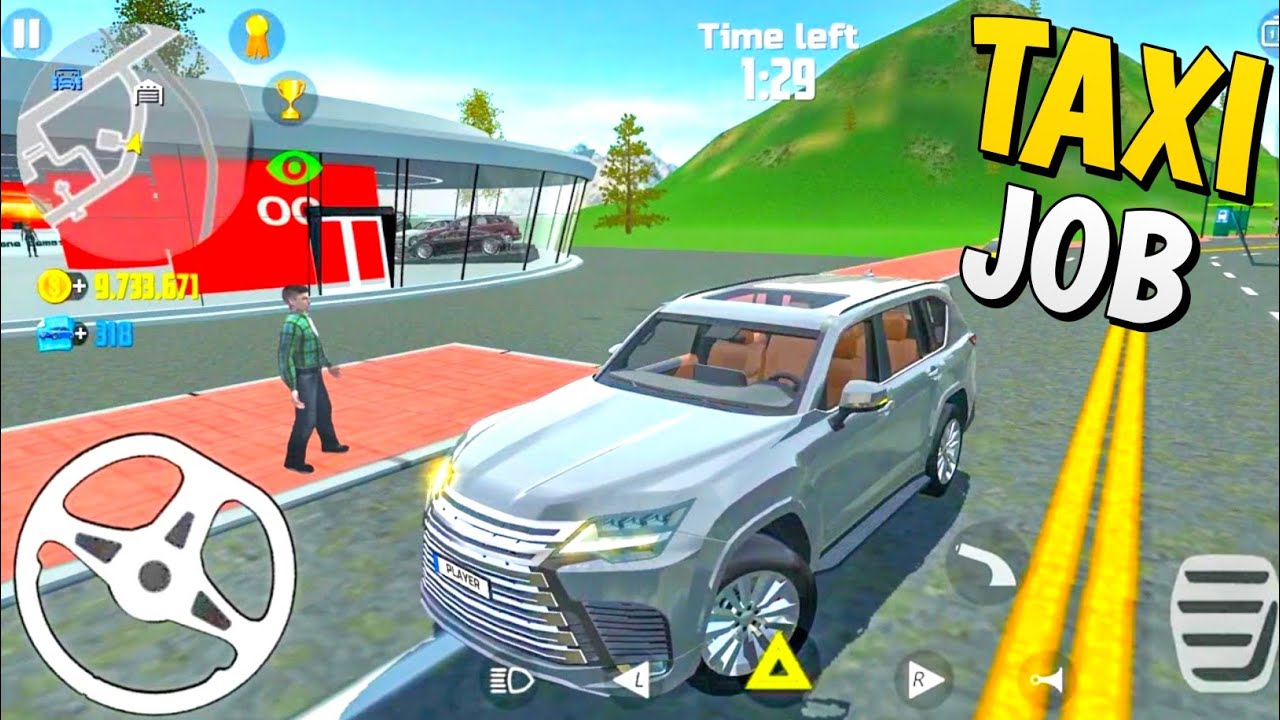 Taxi Job Lexus Car Game | Android Game | Gaming videos