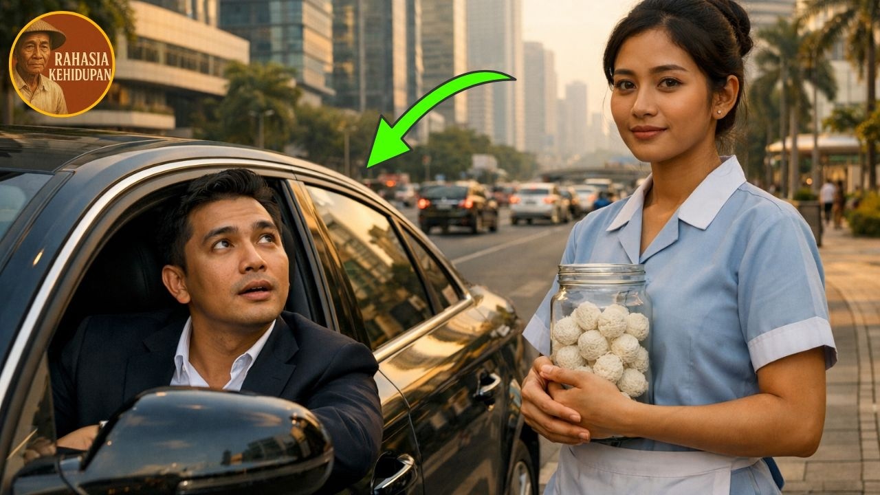 BOS MILIARDER LIHAT PETUGAS KEBERSIHAN JUAL KUE DI LAMPU MERAH & BUAT TAWARAN TAK TERDUGA