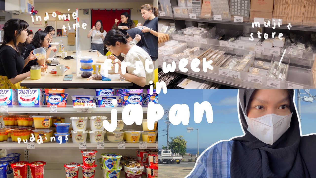 first week in japan | moving into an international dorm