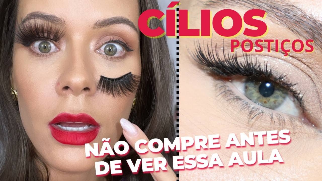 CÍLIOS POSTIÇOS: OS PIORES E MELHORES CÍLIOS PARA VOCÊ COMPRAR E APRENDER A COLAR