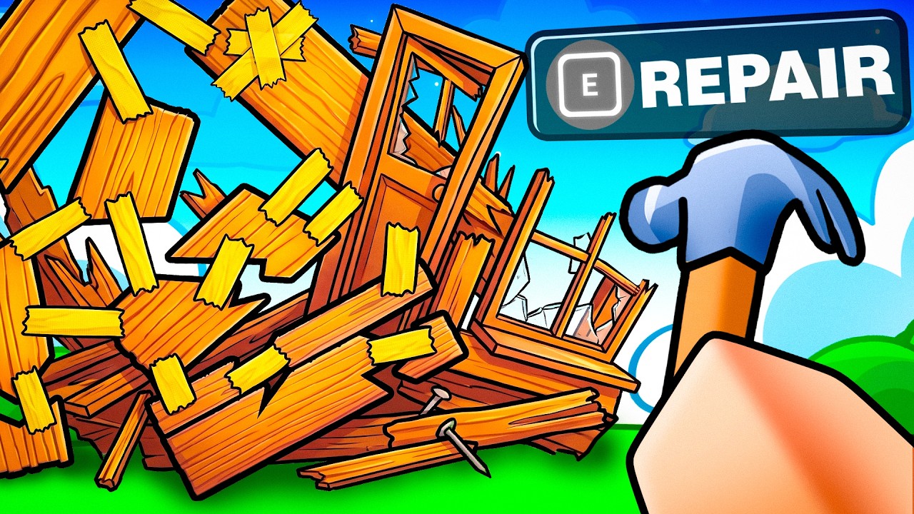 Spending HOURS Repairing a House (Low-Budget Repairs)