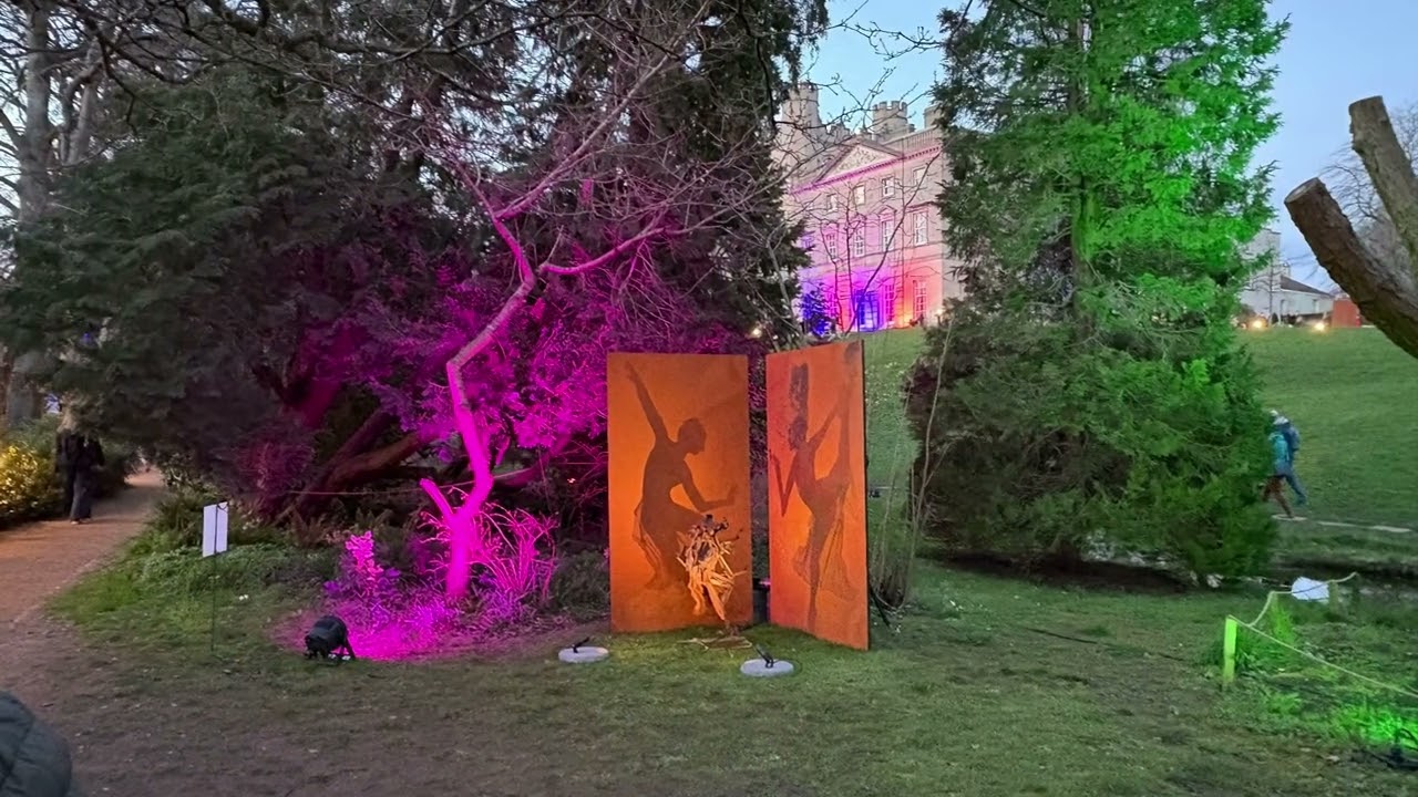 Forte Garden light Show. Bristol light Festival 26