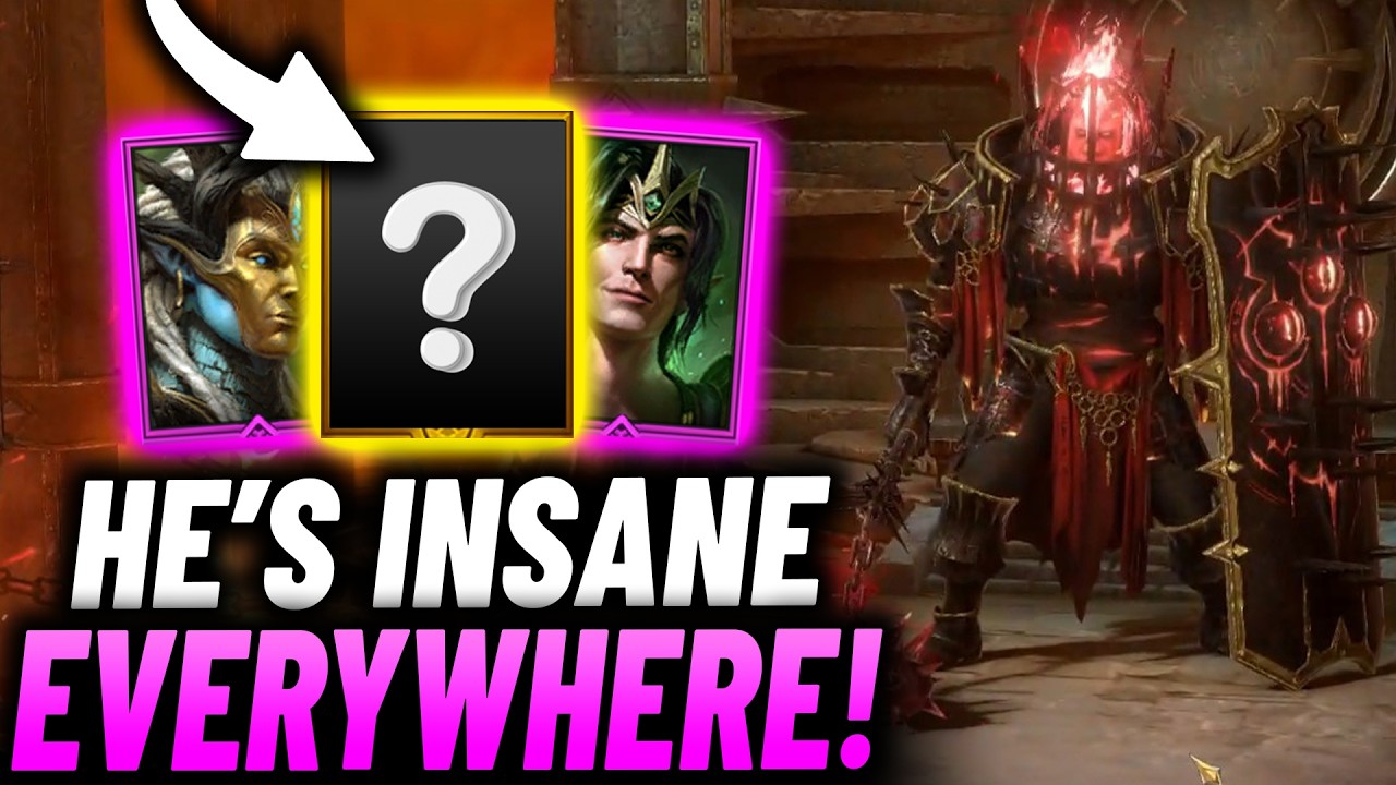 This Champion Makes FIRE KNIGHT HARD 10 A JOKE! (Build & F2P Version) - Raid Shadow Legends Guide