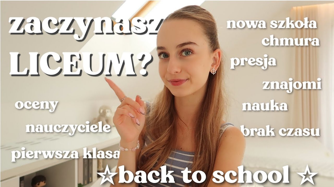 BACK TO SCHOOL 2024 💅🏻 jak najlepiej zacząć szkołę średnią & moja zmiana szkoły