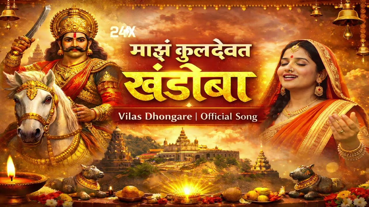 maz kuldaivat khandoba| माझं कुलदैवत खंडोबा | Female Karaoke | Devotional Song