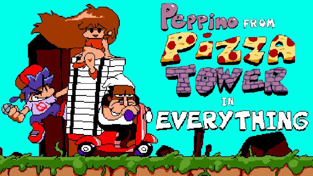 Peppino from Pizza Tower in... EVERYTHING