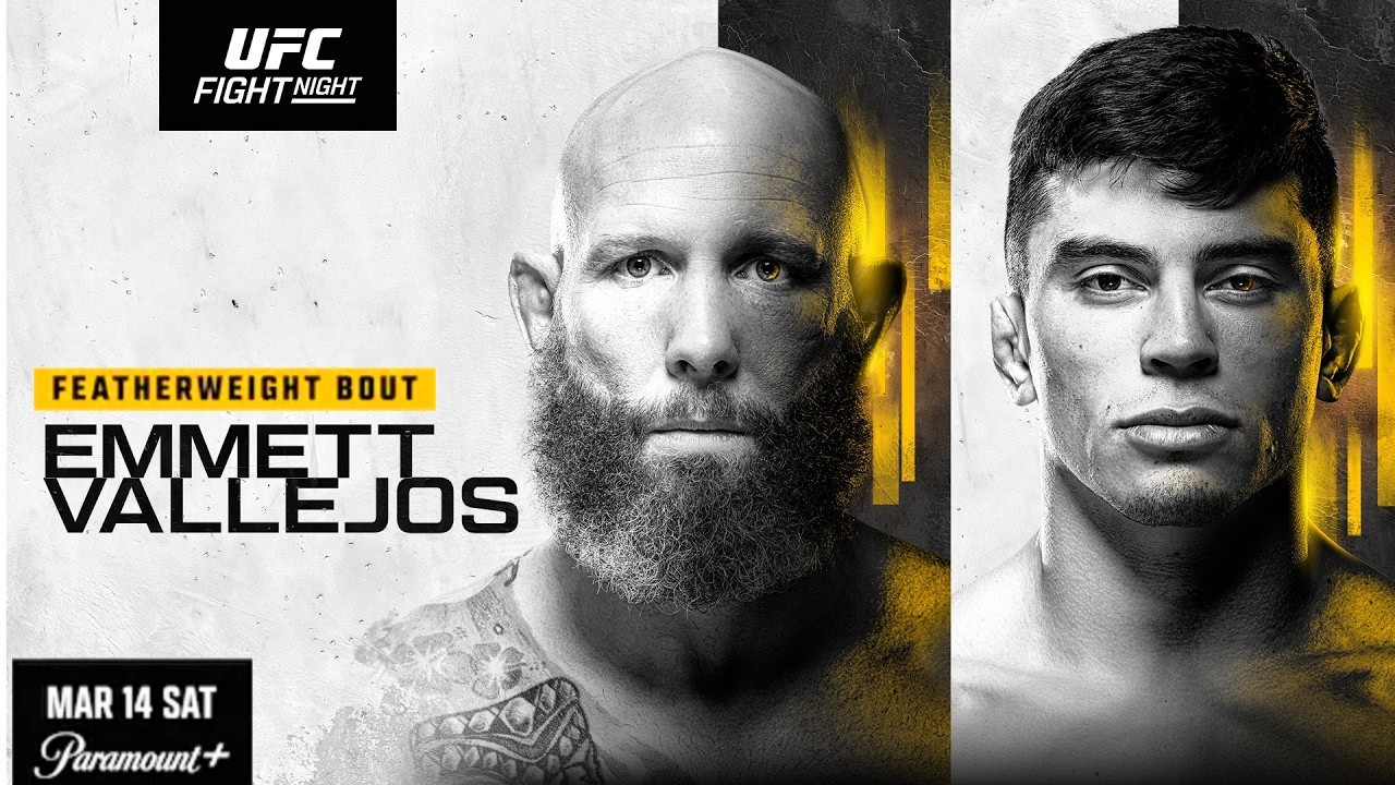 UFC VEGAS 114 LIVESTREAM EMMETT VS VALLEJOS FULL FIGHT NIGHT COMPANION & PLAY BY PLAY