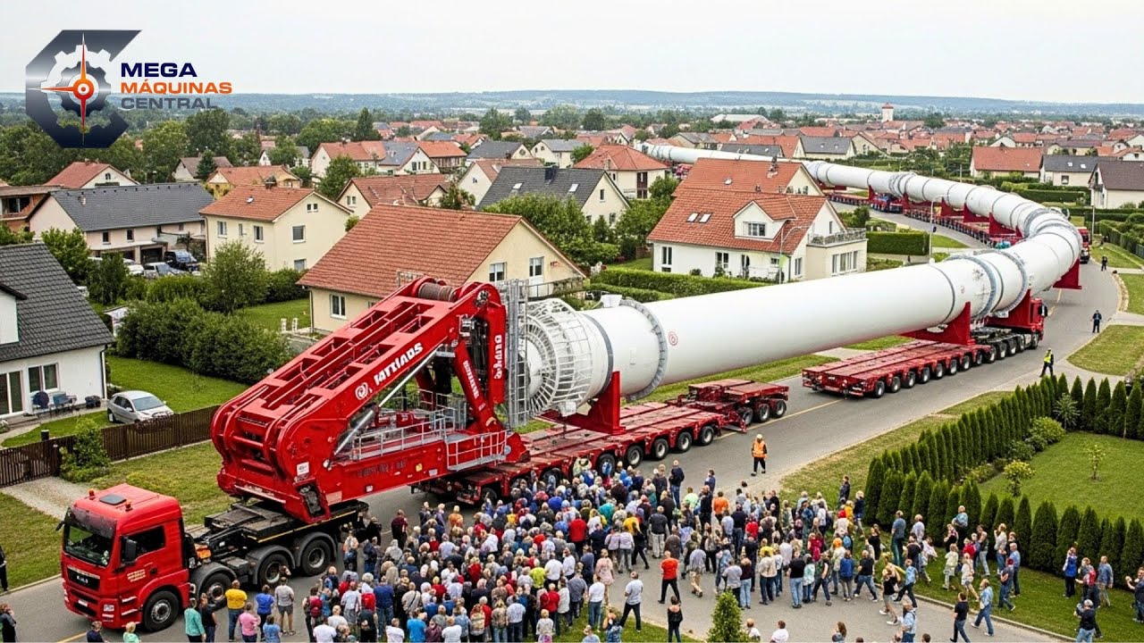 65 M&Aacute;QUINAS GIGANTES INCRE&Iacute;BLES | Transporte pesado y log&iacute;stica de proyectos de m&aacute;xima precisi&oacute;n